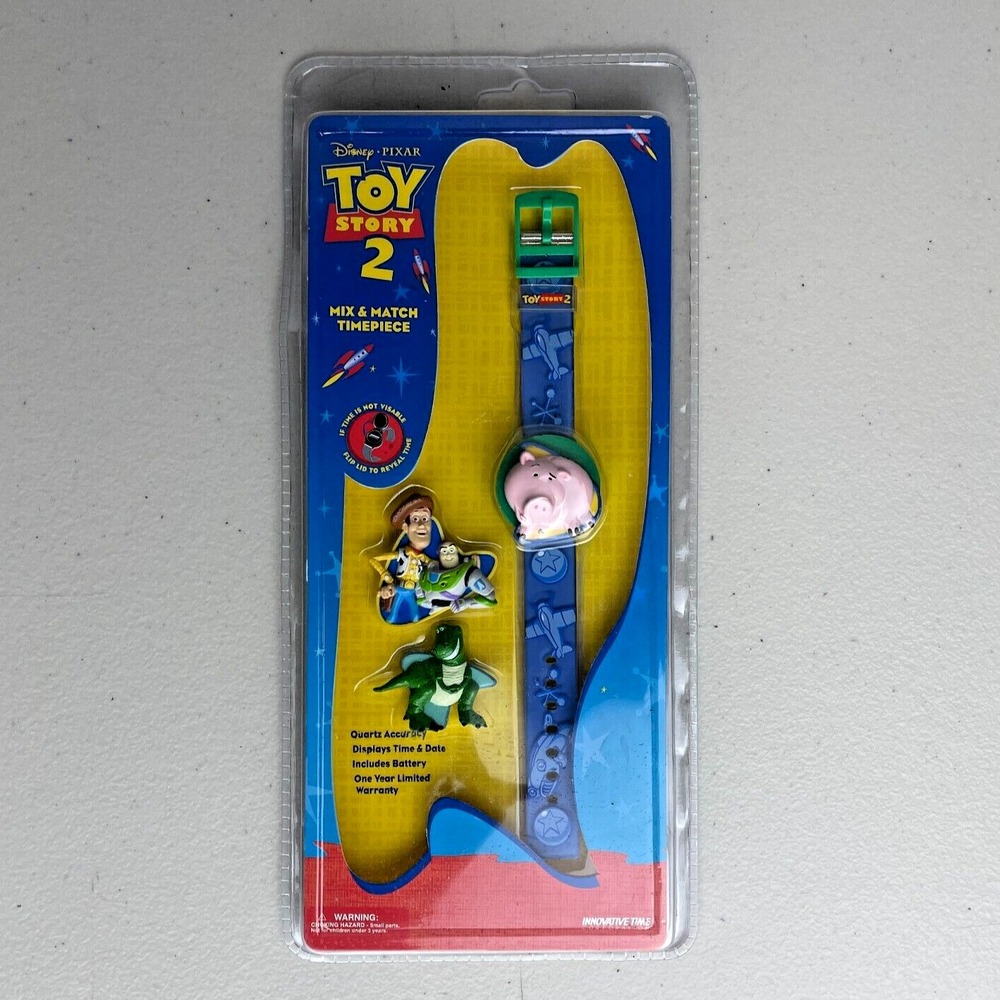Toy Story 2 Watch Disney Pixar Mix N Match Woody Buzz Timepiece Innovative Time